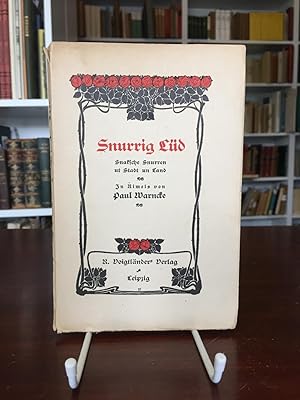 Imagen del vendedor de Snurrig Ld. Snakche Snurren ut Stadt und Land. a la venta por Antiquariat Seibold