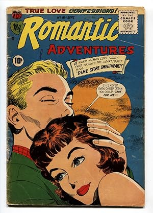 Seller image for MY ROMANTIC ADVENTURES #81-ACG-1957 Lingerie panels-Hungarian revolution for sale by DTA Collectibles
