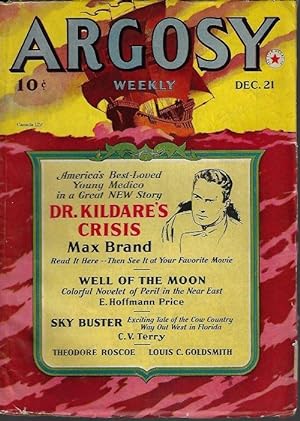 Image du vendeur pour ARGOSY Weekly: December, Dec. 21, 1940 (Dr. Kildare's Crisis) mis en vente par Books from the Crypt