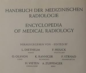 Imagen del vendedor de Rntgendiagnostik des Herzens und der Gefe, Teil 4. (= Handbuch der medizinischen Radiologie, 10.4) a la venta por Antiquariat Bookfarm