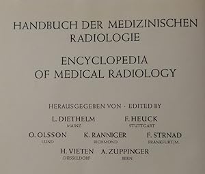 Imagen del vendedor de Allgemeine rntgendiagnostische Methodik. (= Handbuch der medizinischen Radiologie, 3) a la venta por Antiquariat Bookfarm