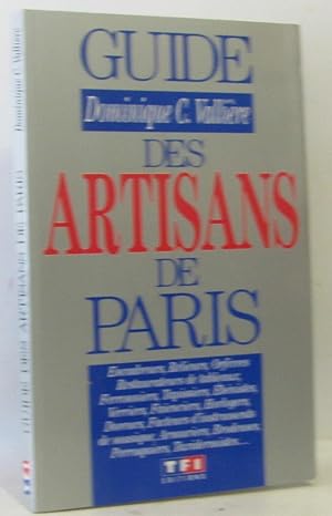 Image du vendeur pour Guide des artisans de paris mis en vente par crealivres