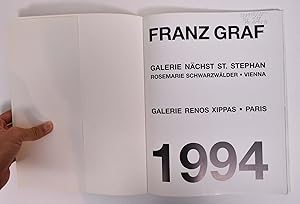Seller image for Franz Graf: 1994 for sale by Mullen Books, ABAA