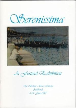 Immagine del venditore per Serenissima A festival Catalogue venduto da Scorpio Books, IOBA