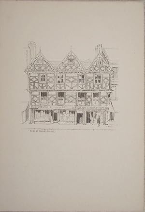 Image du vendeur pour Gloucester. Robert Raikes House. mis en vente par theoldmapman