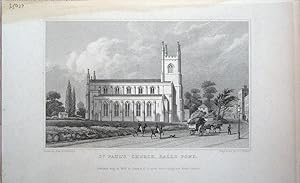 Seller image for Dalston. St. Paul's Church, Balls Pond Road. for sale by theoldmapman