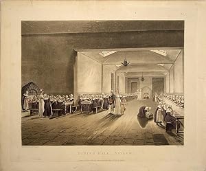 Seller image for Lambeth. Asylum Dining Hall. for sale by theoldmapman