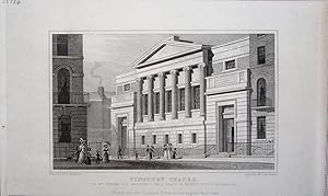 Seller image for Finsbury Chapel with strollers. for sale by theoldmapman