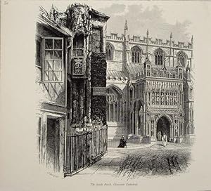 Imagen del vendedor de Gloucester Cathedral. The South Porch a la venta por theoldmapman