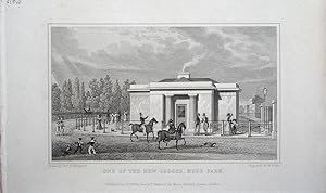 Seller image for Hyde Park. One of the new Lodges. for sale by theoldmapman