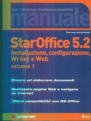 Bild des Verkufers fr Manuale StarOffice 5.2 vol.1 zum Verkauf von Librodifaccia