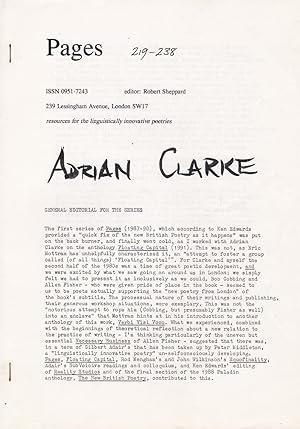 Pages 219-238. Adrian Clarke