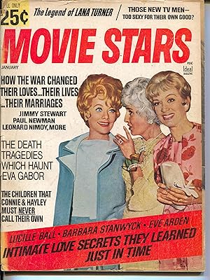 Seller image for Movie Stars-Lucille Ball-Eve Arden-Jimmy Stewart-Leonard Nimoy-1964 for sale by DTA Collectibles