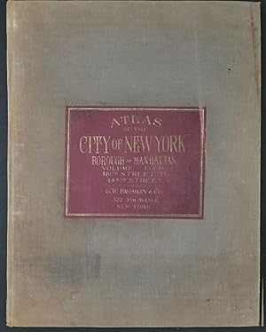 Atlas of New York City, Manhattan [Volume 4-110th street to 145th]
