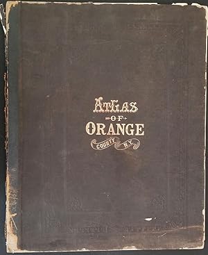 County Atlas of Orange New York from actual Surveys by and under the Direction of F.W. Beers