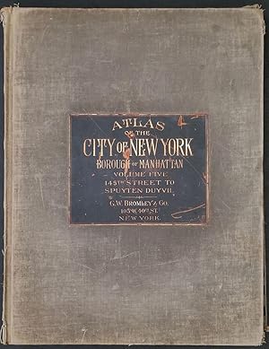 Atlas of New York City, Manhattan [Volume 5- 145th- Spuyten Duyvil]