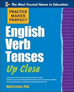 Seller image for Practice Makes Perfect English Verb Tenses Up Close (Paperback or Softback) for sale by BargainBookStores