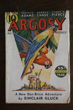 Immagine del venditore per ARGOSY WEEKLY (Pulp Magazine). October 2 / 1937; -- Volume 276 #3 The Dreaming Death by Sinclair Gluck; ; venduto da Comic World