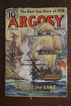 Image du vendeur pour ARGOSY WEEKLY. (Pulp Magazine). February 26 / 1938; -- Volume 279 #6 Ship of the Line by C. S. Forester/// Golden Acres by Luke Short;; mis en vente par Comic World