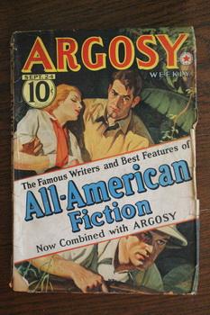 Imagen del vendedor de ARGOSY WEEKLY. (Pulp Magazine). September 24 / 1938 ; -- Volume 284 #6 It's Hard to Die by Walter Ripperger; a la venta por Comic World