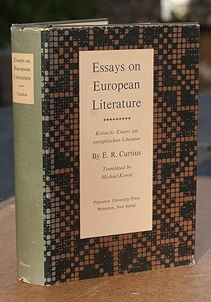 Seller image for Essays on European Literature for sale by Possum Books