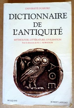 Immagine del venditore per Universit d'Oxford Dictionnaire de l'Antiquit Mythologie, Littrature, Civilisation. venduto da ARTLINK