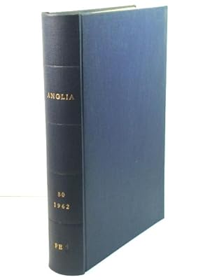 Seller image for Anglia: Zeitschrift FUr Englische Philologie: Band 80 for sale by PsychoBabel & Skoob Books