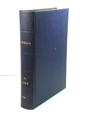 Seller image for Anglia: Zeitschrift FUr Englische Philologie: Band 81 for sale by PsychoBabel & Skoob Books