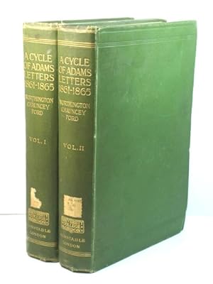 Bild des Verkufers fr A Cycle of Adams Letters 1861-1865 zum Verkauf von PsychoBabel & Skoob Books