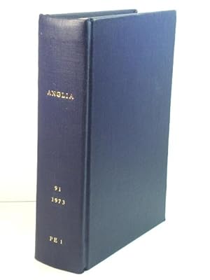 Seller image for Anglia: Zeitschrift FUr Englische Philologie: Band 91 for sale by PsychoBabel & Skoob Books