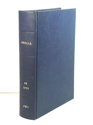 Seller image for Anglia: Zeitschrift FUr Englische Philologie: Band 88 for sale by PsychoBabel & Skoob Books