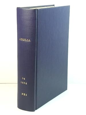 Seller image for Anglia: Zeitschrift FUr Englische Philologie: Band 94 for sale by PsychoBabel & Skoob Books