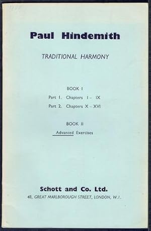 A Concentrated Course In Traditional Harmony. Book II: Exercises For Advanced Students