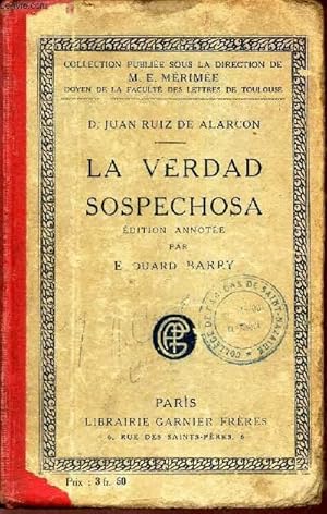 Seller image for LA VERDAD SOSPECHOSA. for sale by Le-Livre