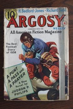 Seller image for ARGOSY WEEKLY (Pulp Magazine). November 19 / 1938; -- Volume 286 #2 A Punt, A Pass and A Prayer by Judson P. Philips// The Ship of Ishtar by A. Merritt; for sale by Comic World