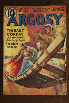 Imagen del vendedor de ARGOSY WEEKLY (Pulp Magazine). April 29 / 1939; -- Volume 290 #1 The Wonderful Lamp by Theodore Roscoe; a la venta por Comic World