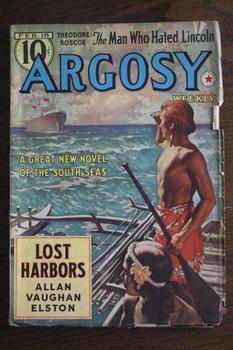 Seller image for ARGOSY WEEKLY (Pulp Magazine). February 18 / 1939; -- Volume 288 #3 Lost Harbors by Allan Vaughan Elston// Young Men and Prideful by Murray Leinster;; for sale by Comic World