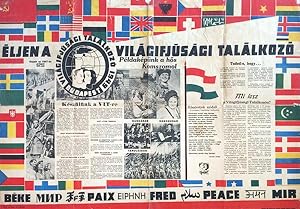 Long live the World Festival of Youth and Students 1949 - Our heroic example is the Komsomol - Peace