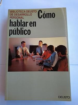 Imagen del vendedor de Como hablar en publico a la venta por Libros Ambig