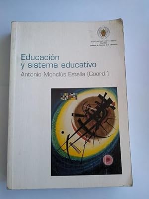 Imagen del vendedor de Educacion y sistema educativo a la venta por Libros Ambig