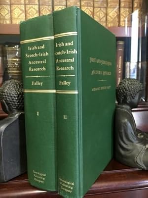 Seller image for Irish And Scotch-Irish Ancestral Research. A Guide to the Genealogical Records, methods and Sources in Ireland. Volume I. Repositories And Records. Volume II. Bibliography And Family Index. Two Volumes. for sale by Time Booksellers