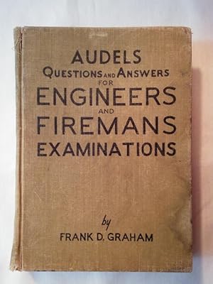 Image du vendeur pour Audels Questions and Answers for Engineers and Firemans Examinations mis en vente par P Peterson Bookseller