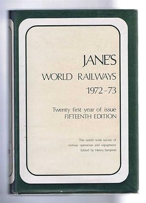 Jane's World Railways 1972-73, Fifteenth Edition