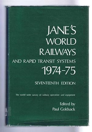 Jane's World Railways 1974-75, Seventeenth Edition