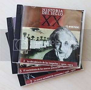 Imagen del vendedor de HISTORIA DEL SIGLO XX. CDs 1-2, 3-4, y 7-8. (El Mundo / Precio por unidad) a la venta por MINTAKA Libros