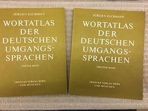 Bild des Verkufers fr Wortatlas der deutschen Umgangssprachen. Zwei Bnde zum Verkauf von Genossenschaft Poete-Nscht