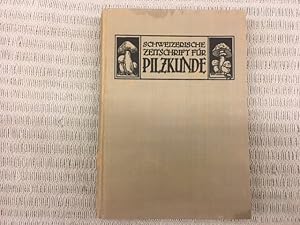 Schweizerische Zeitschrift für Pilzkunde. Jahrgänge 1945-1947. 36 Hefte in einem Band