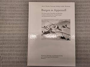 Bild des Verkufers fr Burgen in Appenzell. Ein historischer berblick und Berichte zu den archologischen Ausgrabungen auf Schnenbel und Clanx. Schweizer Beitrge zur Kulturgeschichte und Archologie des Mittelalters Band 32 zum Verkauf von Genossenschaft Poete-Nscht