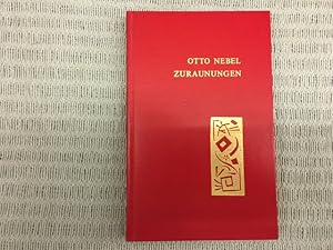 Zuraunungen. Merksätze und Sinnsprüche. Auswahl und Zusammenfassung 1966