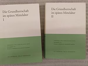 Die Grundherrschaft im späten Mittelalter. Vorträge und Forschungen Band XXVII. Zwei Bände